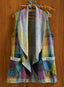 Northern Lights Plaid Fleece Vest — Multi