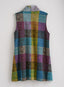 Northern Lights Plaid Fleece Vest