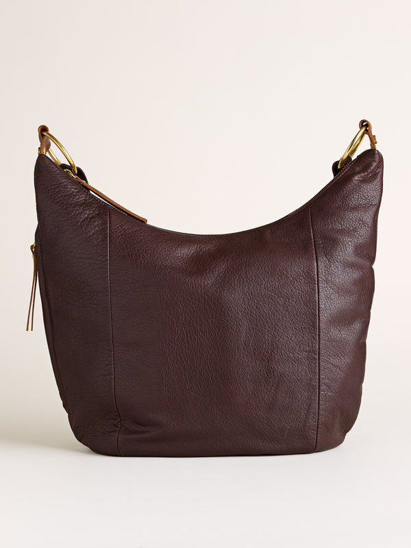 The Long Haul Hobo Bag — Brown