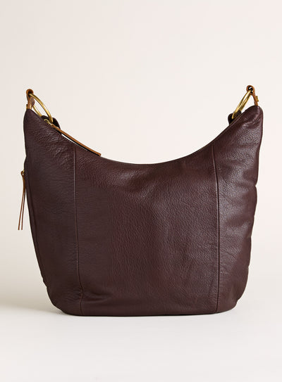 The Long Haul Hobo Bag — Brown