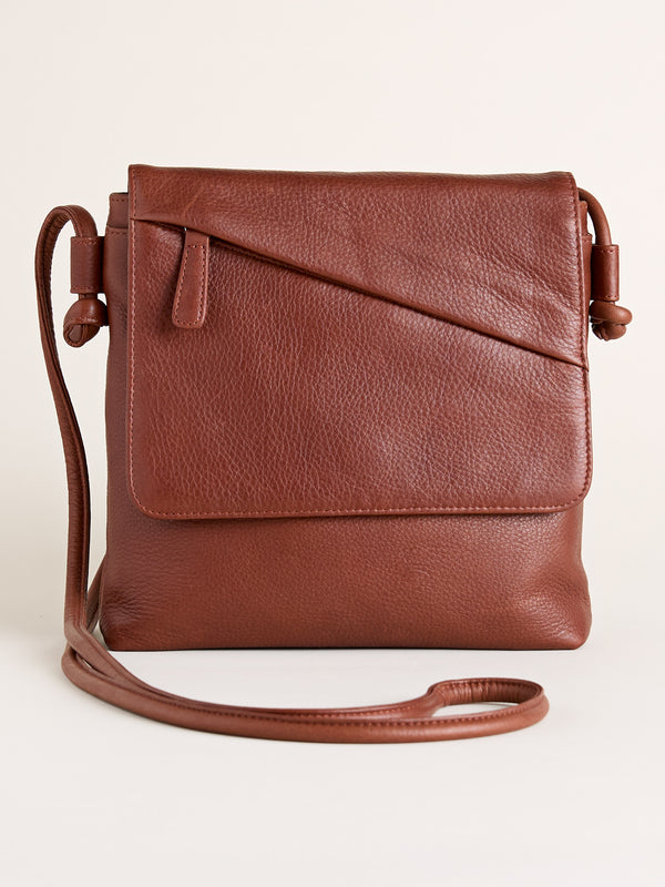 A New Angle Crossbody Bag — Cinnamon