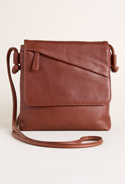 A New Angle Crossbody Bag — Cinnamon