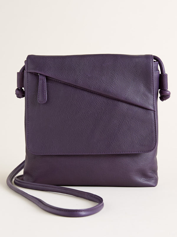 A New Angle Crossbody Bag — Purple