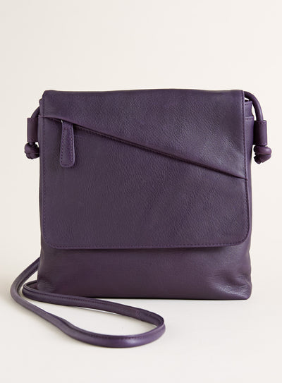 A New Angle Crossbody Bag — Purple
