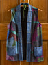 Chroma Color Denim-Detail Reversible Vest — Black