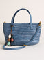 Good Luck Charm Crossbody Tote — Blue