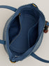 Good Luck Charm Crossbody Tote — Blue