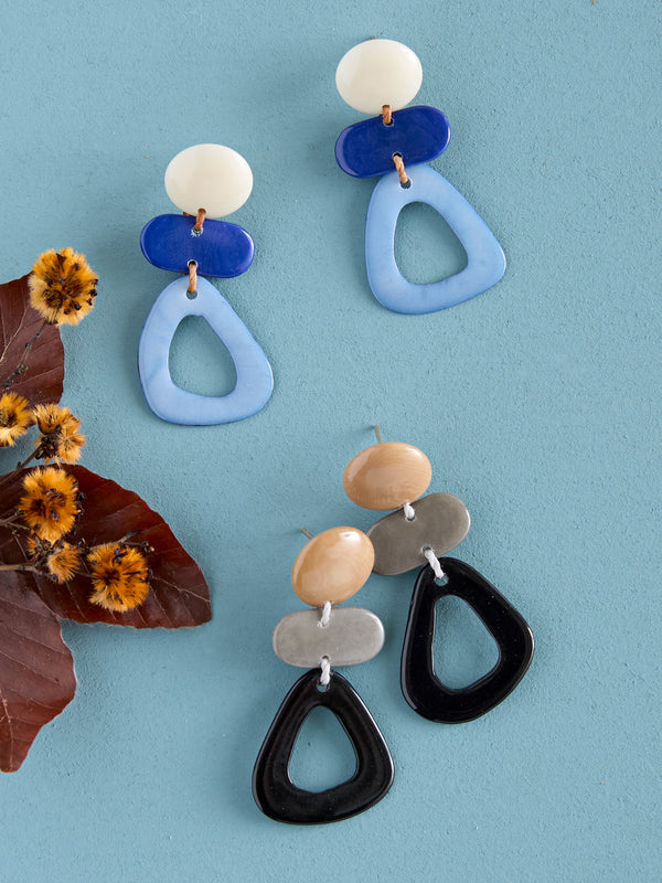 Rainforest Harvest Tiered Earrings