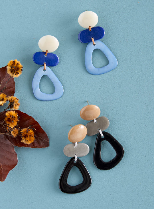 Rainforest Harvest Tiered Earrings