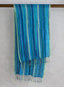 Scrunchable Stripes Scarf — Blue