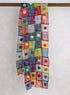Patchwork Felt-on-Silk Scarf