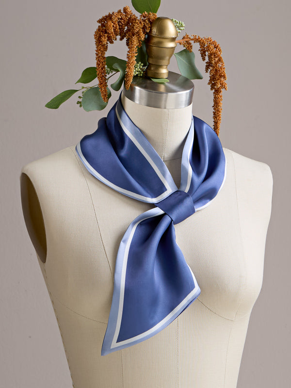 Loop & Go Scarf - Color Blocks — French Blue