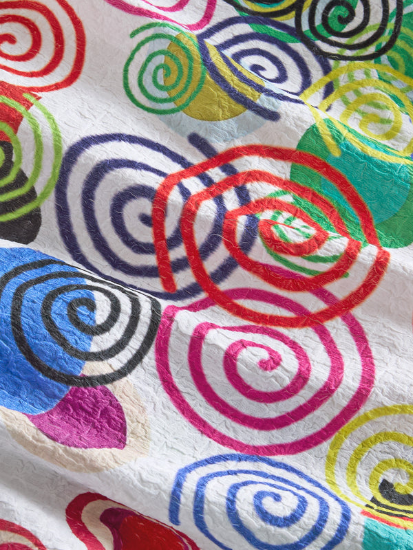 Spellbound Swirls Textured Flyaway Jacket