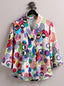 Spellbound Swirls Textured Flyaway Jacket — White
