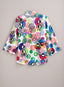 Spellbound Swirls Textured Flyaway Jacket