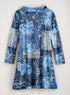 Splashy Stars Brushed Knit Tunic