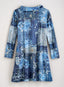 Splashy Stars Brushed Knit Tunic
