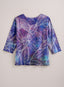 Auroraflora Brushed Knit Top — Purple
