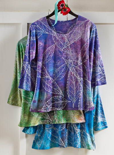Auroraflora Brushed Knit Top