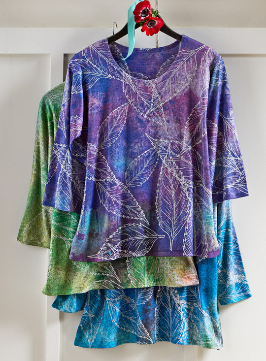 Auroraflora Brushed Knit Top