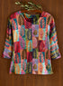 Foliage Mosaic Top — Multi