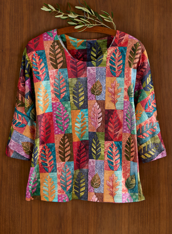 Foliage Mosaic Top