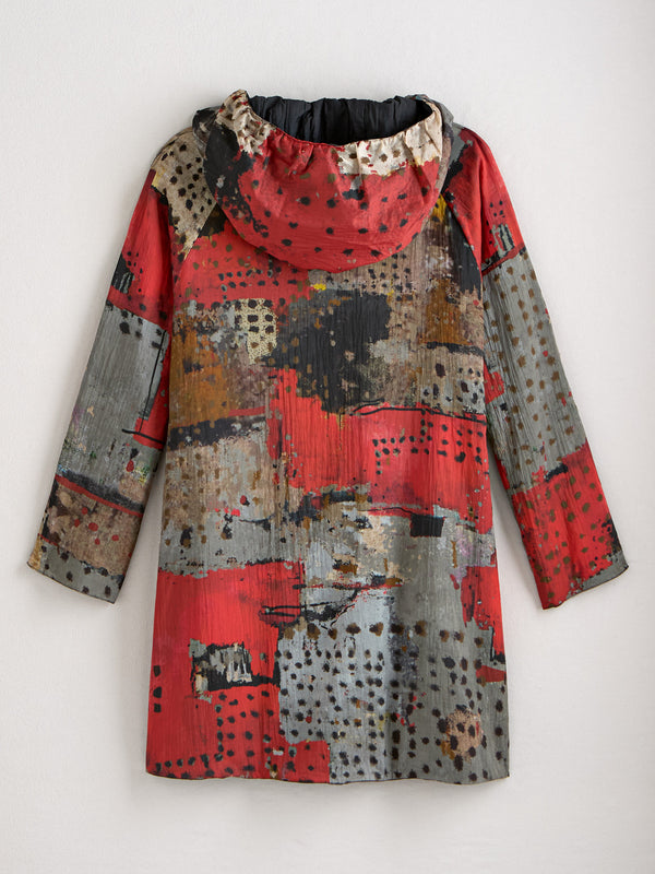 Wild at Art Reversible Raincoat