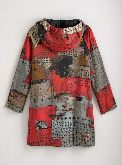 Wild at Art Reversible Raincoat