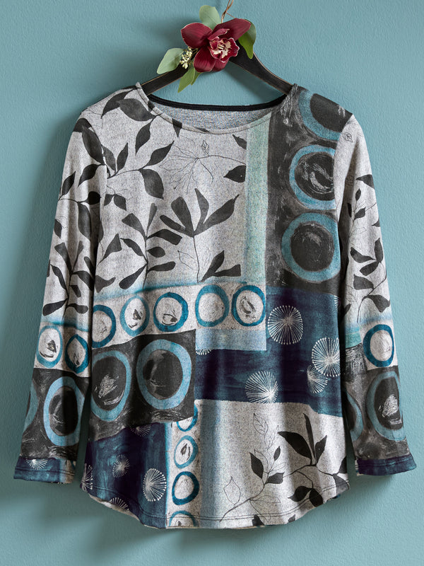 Night Meadow Top — Gray
