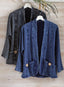 Double Pocket Cotton Fleece Jacket
