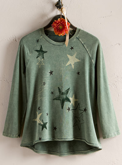 Star Chart Top — Pine