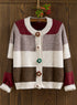 Daisy Chain Stripe Cardigan