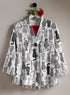Cattitude Textured Flyaway Jacket — Cat