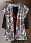 Blockbuster Crinkle Tunic Vest — White