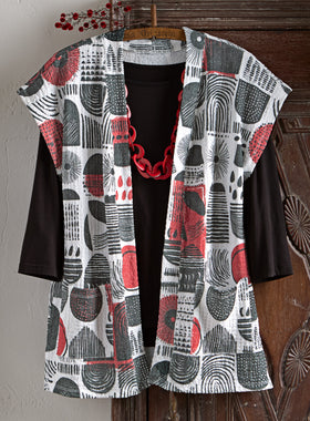 Blockbuster Crinkle Tunic Vest