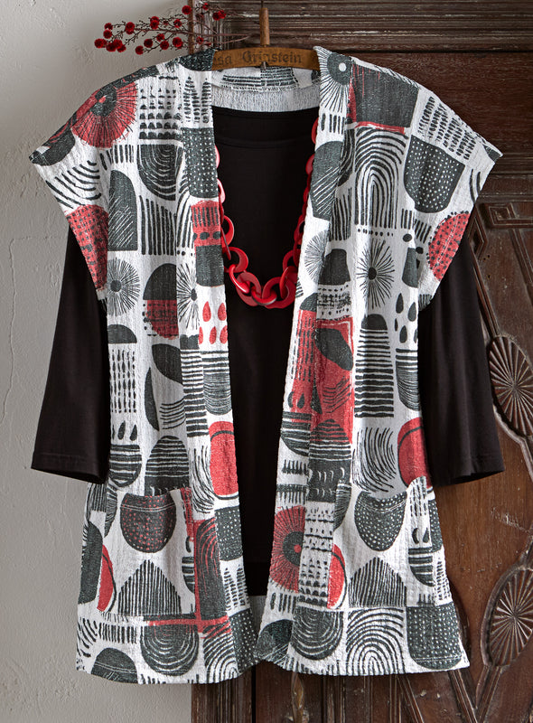Blockbuster Crinkle Tunic Vest