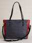 The Triple Take Crossbody Tote — Red