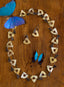 Cultured Contrast Jewelry Set — Brown