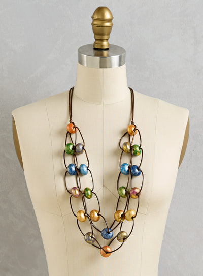 Gilded Gmelina Jewelry Set