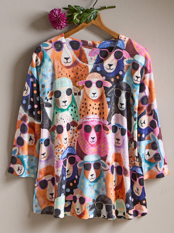 Flock Stars Sheep Top — Sheep