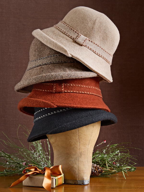 Soft Stitch Cloche Hat