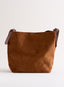 All Day Crossbody Bucket Tote — Brown