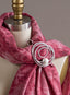 Pearly Swirl Scarf Pin