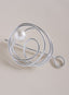Pearly Swirl Scarf Pin