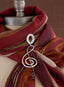 Treble Clef Scarf Pin