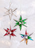 Mini Stained Glass Star Ornament