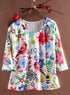 Winter Visitor Top — White