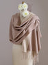 Light and Shadow Reversible Wrap — Natural