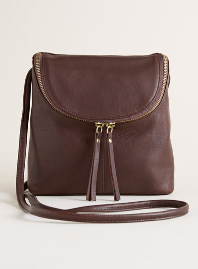 The Daily Crossbody Bag — Brown