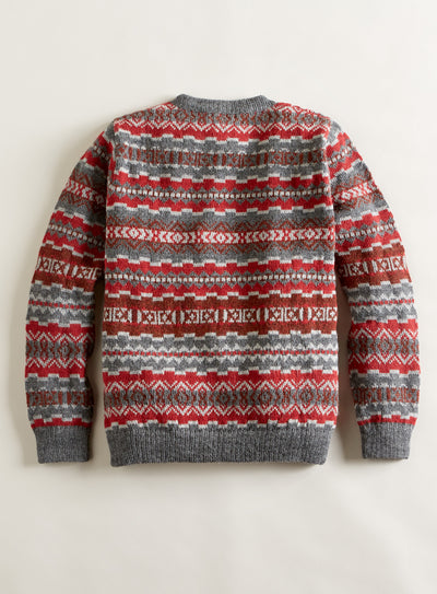 Cool Contrast Alpaca Sweater